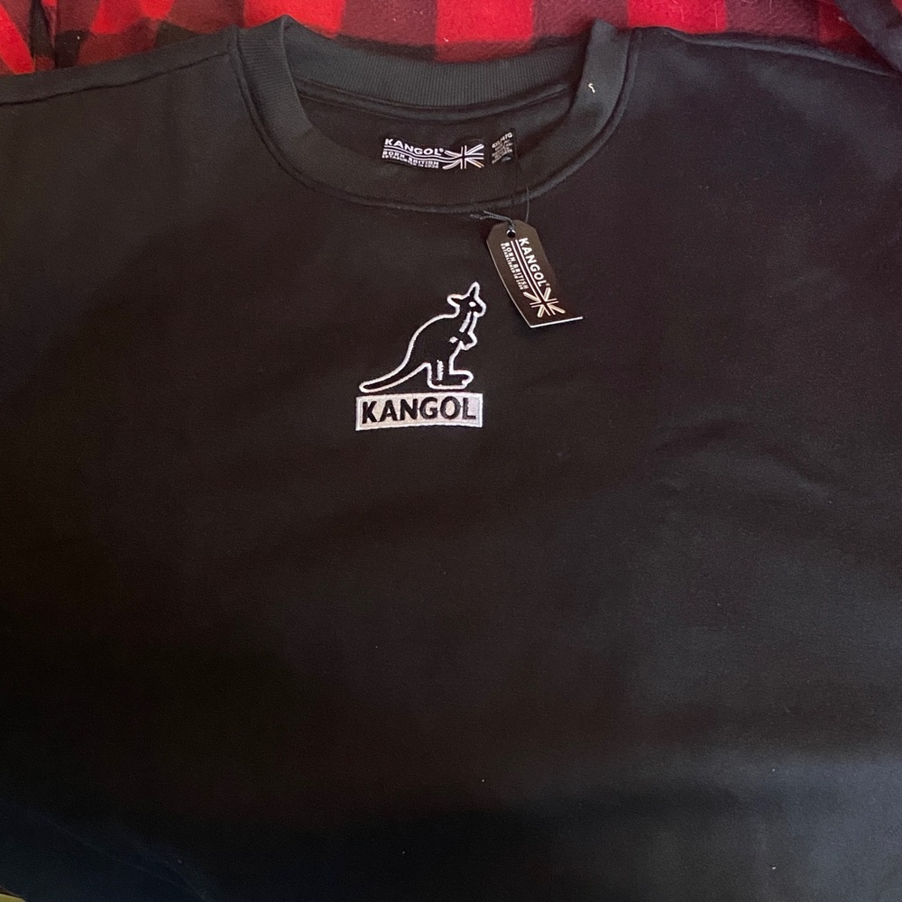 Kangol Black Crewneck Sweatshirt